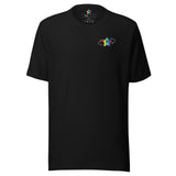 Rainbow Star Orbit Pocket Print Shirt