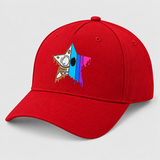 Skele-Star Glow In The Dark Five-Panel Twill Cap