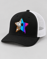Skele-Star Glow In The Dark Retro Trucker Cap