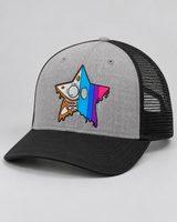 Skele-Star Glow In The Dark Retro Trucker Cap