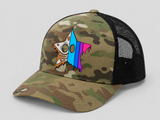Skele-Star Glow In The Dark Retro Trucker Cap