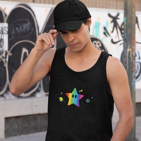 Star and Planets Unisex Tank