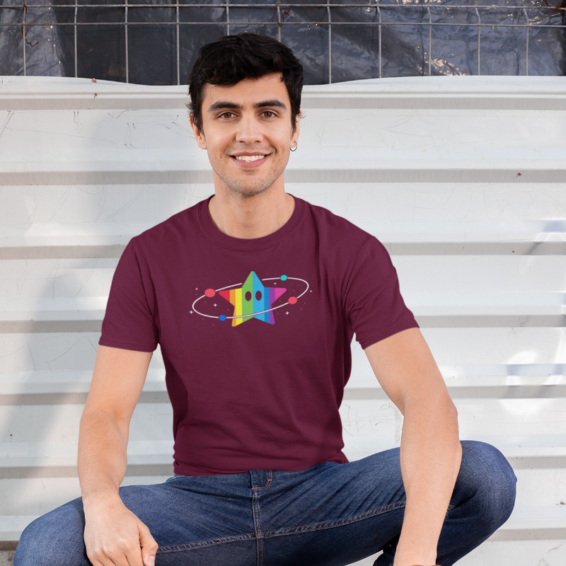 Rainbow Star Orbit Shirt