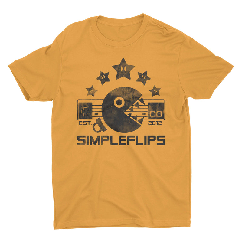 Chomp Collegiate T-Shirt Gold