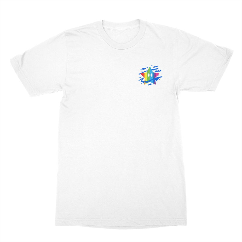 Rainbow Star Galaxy Pocket Print Shirt